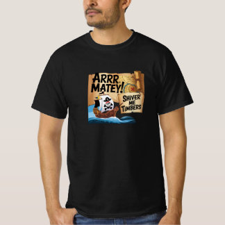 T-shirt Parlez comme une journée de pirates