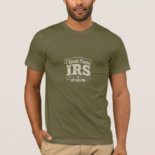 T-shirt Parlez couramment l'EST de l'IRS. 1913 Comptable d