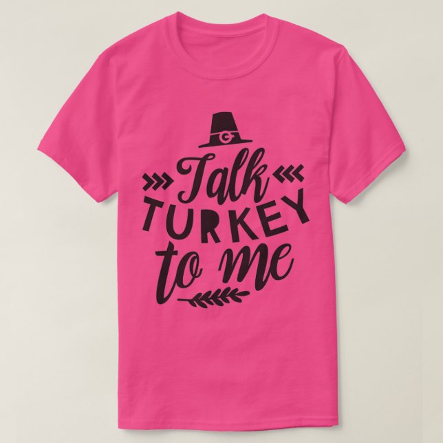 T-shirt Parlez de la Turquie à moi 3 (Design devant)