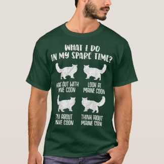 T-shirt Parlez de Maine Coon Cat