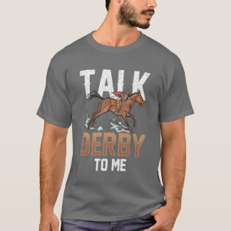 T-shirt Parlez Derbyo Me Horse Rider Lover Rider boy