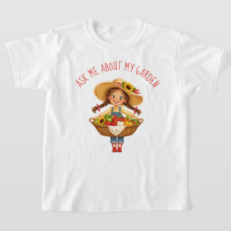 T-shirt Parlez-moi de mon jardin