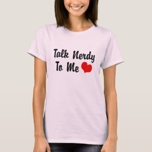 T-shirt parlez-moi nerdy