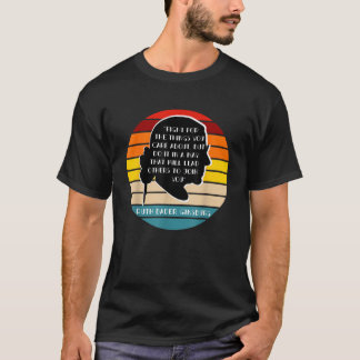 T-shirt Parlez votre esprit même si votre voix secoue la j