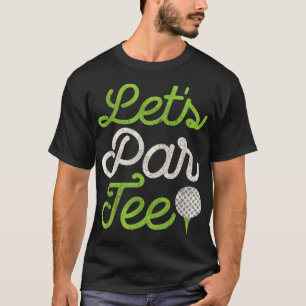 T-shirt Parlons Golf Player Golfer Papa Papa Papa Hommes D