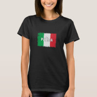 Parme Italie Ville avec drapeau italien