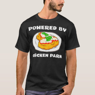 T-shirt Parmesan Italien Alimenté Par Parme De Poulet