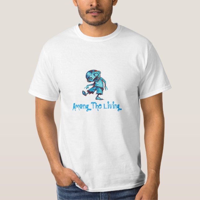 T-shirt Parmi la pièce en t vivante (Devant)