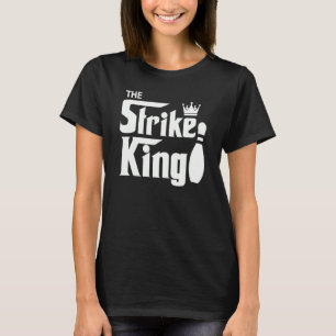 T-shirt Parodie de Bowling Ligue King Bowler