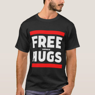 T-shirt Parodie des Hugs Awkward Gratuits Bizarres Gratuit