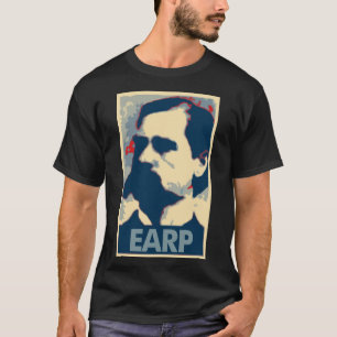 T-shirt Parodie politique d'affiche de Wyatt Earp