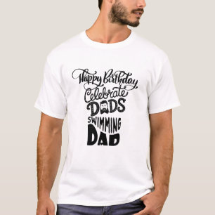 T-shirt Paroles chaleureuses pour l'anniversaire de papa e