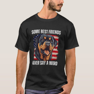 T-shirt Paroles de propriétaire de Rottweiler Certains mei