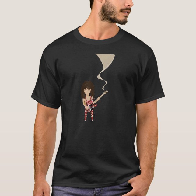 T-shirt paroles non chaînées van halen 90231289png1289 (Devant)
