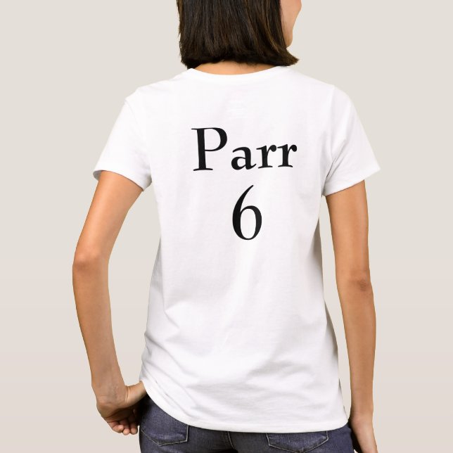 T-shirt Parr d'équipe (Dos)