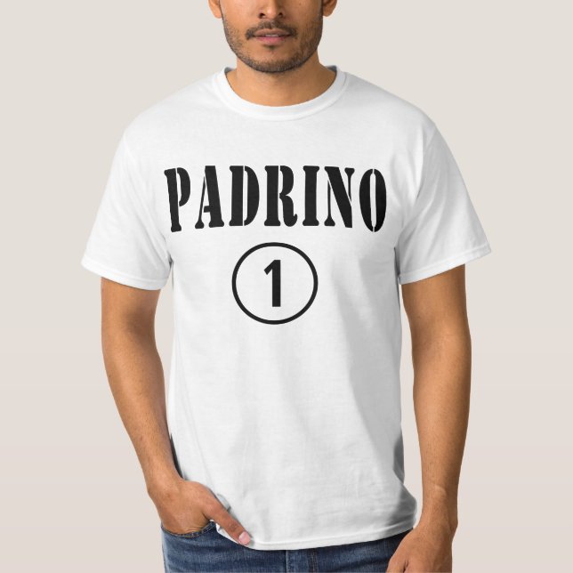 T-shirt Parrains italiens : L'ONU de Padrino Numero (Devant)