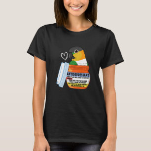 T-shirt Parrot Antidépresseur Ier Caique à tête noire