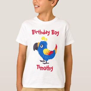 T-shirt Parrot Birthday Boy