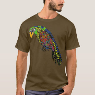 T-shirt Parrot coloré
