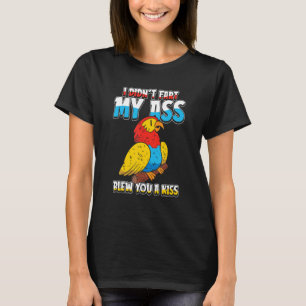 T-shirt Parrot Exotique Je N'Ai Pas Pâté Mon Beurre Vous A