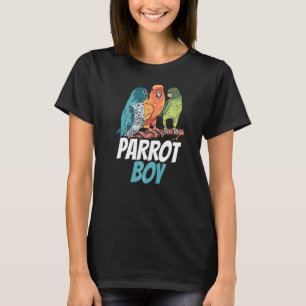 T-shirt Parrot Garçon mignon Animal Perroquets