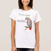 Parrot Mami ! Perroquet gris africain
