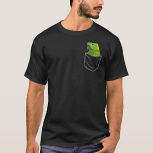 T-shirt Parrot mignon Dans Une Poche I Jaune nappera Amazo