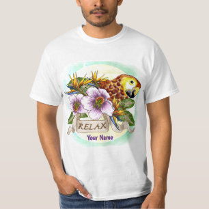 T-shirt Parrot Relax