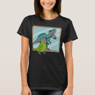 T-shirt Parrot & Rex Réflexion I Dusky head Conure