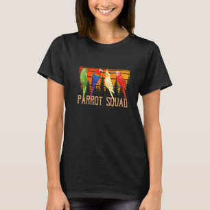 T-shirt Parrot Squad Wild Life Bird Song Parrot