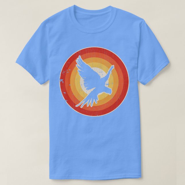 T-shirt Parrot Sunset Rétro pour Hommes Femmes Garçons Fil (Design devant)