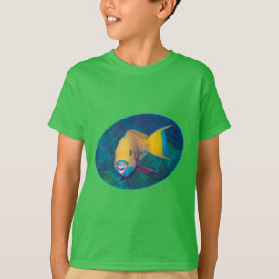 T-shirt Parrotfish Photo sous-marin - Conception photograp
