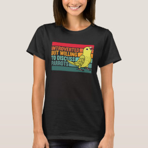 T-shirt Parrotlet Jaune Introverti Mais Parrots