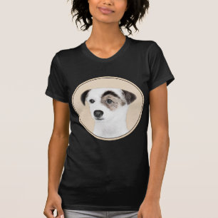 T-shirt Parson Jack Russell Terrier Peinture - Chien Art