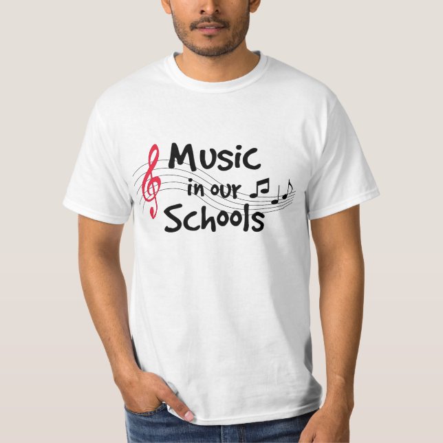 T-shirt Partager la fierté scolaire (Devant)