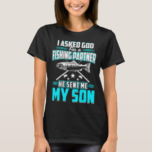T-shirt partenaire de pêche Mon Fils Pêcheur