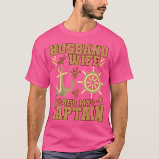 T-shirt Partenaires de croisière mari et femme Il est mon