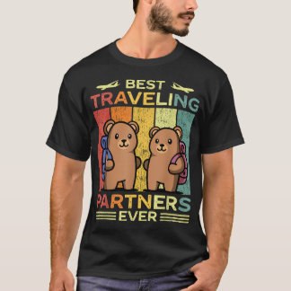 T-shirt Partenaires de Voyage Ourson Voyageur