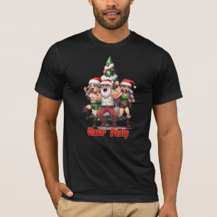 T-shirt Parti Claus