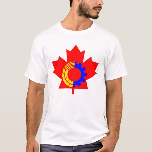 T-shirt Parti communiste du Canada (Devant)