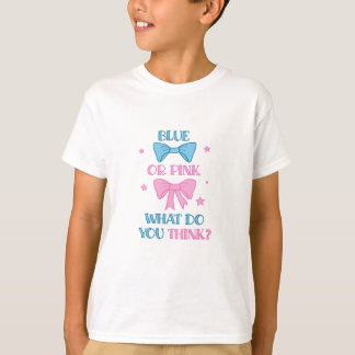 T-shirt Parti de la révélation de genre