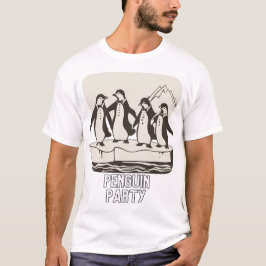T-shirt Parti des pingouins
