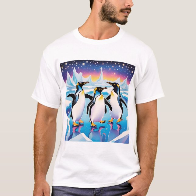 T-shirt Parti des pingouins (Devant)