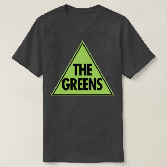 T-shirt Parti des Verts australiens (Design devant)