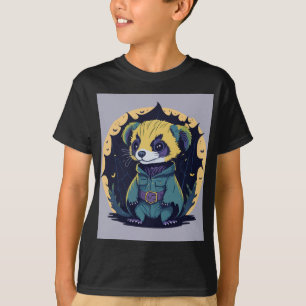 T-shirt Parti Éffrayant du Ferret