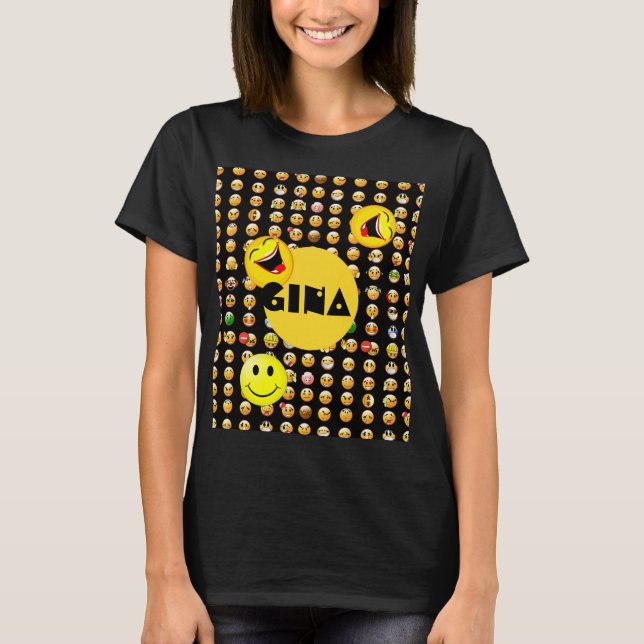 T-shirt Parti Emoji personnalisé (Devant)