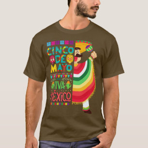 T-shirt Parti mexicain Cinco de mayo