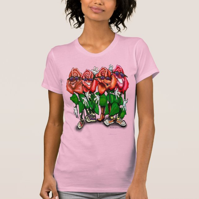 T-shirt Parti rose (Devant)