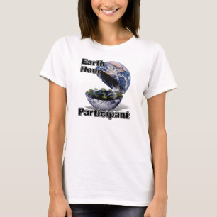 T-shirt Participant à l'Heure pour la Terre