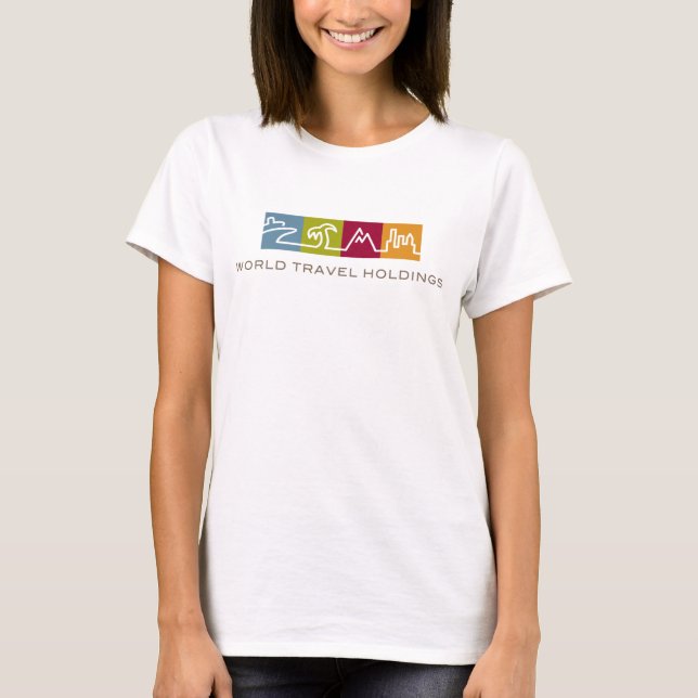 T-shirt Participations de voyage du monde (Devant)